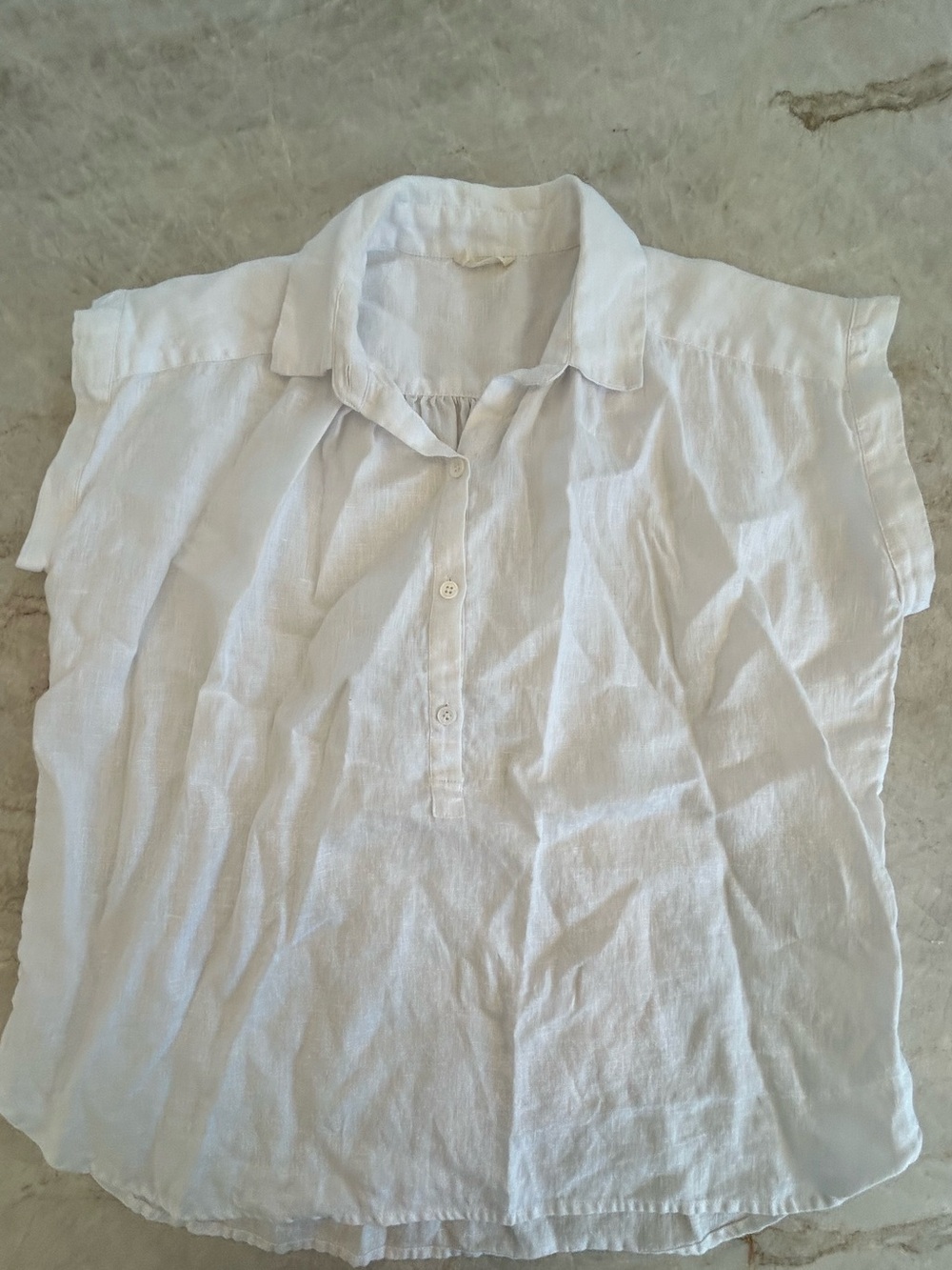 Naif Linen Shirt Flowy XS